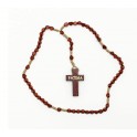 Wooden Fatima Cord Rosary