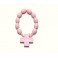 Pink Wooden Rosary Decade