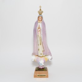 Multicolored Our Lady of Fatima Statue 35cm