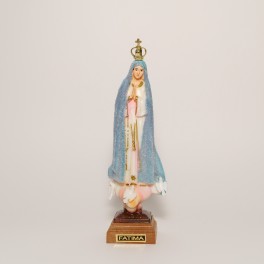 Multicolored Our Lady of Fatima Statue 15cm Multicolored Our Lady of Fatima Statue 15cm