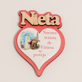 Heart "Nieta" - Spanish