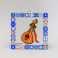 Tile with Portuguese Guitar