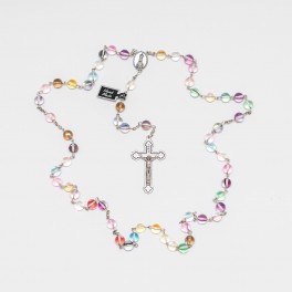 Fatima Cristal Beads Rosary