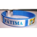 Blue Plastic Fatima Bracelet
