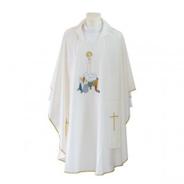 Chasuble Our Lady & Shepherds