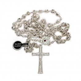 Silver Plated Fatima Rosary