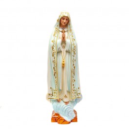 Wooden Our Lady of Fatima Statue 60cm