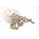 Metal Rosebeads Fatima Rosary