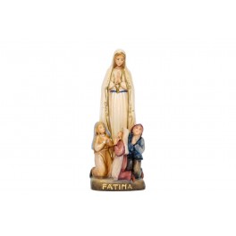 Fatima Apparitions Wooden Statue