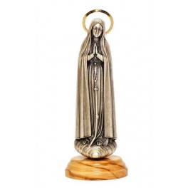 Our Lady of Fatima Metal Statue